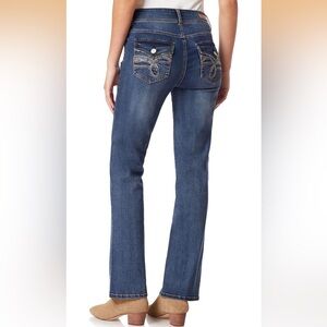 Angels Forever Young Women's Curvy Bootcut Mid-Rise Jeans